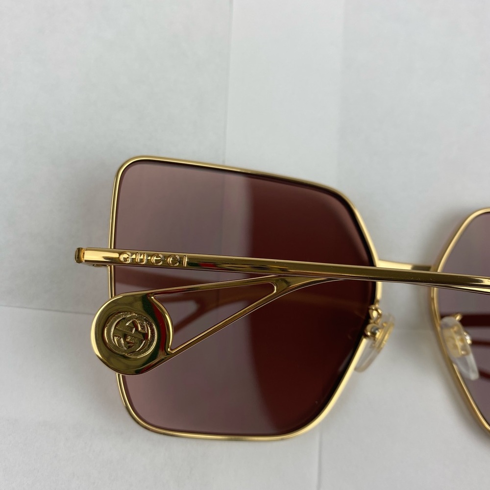 Gucci 61mm modified square sunglasses - Picture 3 of 14